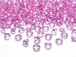 Konfetid Diamond 12 mm (1 pakk/100 tk.), roosa hind ja info | Peokaunistused | kaup24.ee