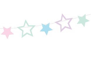 Гирлянда Unicorn Stars, 1.4 м, 1 упаковка / 40 шт; цена и информация | Праздничные декорации | kaup24.ee