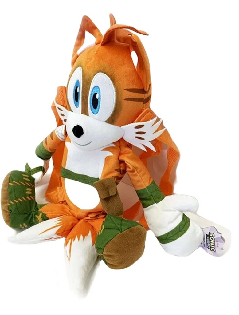 Pluusist maskott Sonic Prime Tails seljakott hind ja info | Pehmed mänguasjad | kaup24.ee