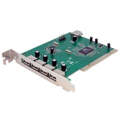 7 PORT PCI USB-KAARDI ADAPTER hind ja info | Ruuterid | kaup24.ee