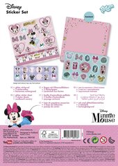 TOTUM DISNEY MINNIE MOUSE kleebiste komplekt, 580138 цена и информация | Аппликации, декорации, наклейки | kaup24.ee