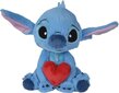 Maskott Lilo ja Stitch Stitch koos südamega 25 cm Disney цена и информация | Pehmed mänguasjad | kaup24.ee