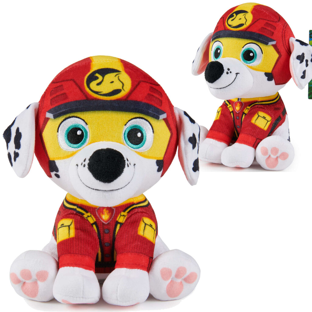 Maskott Paw Patrol Jungle Pups Marshall pehme pehmo koer 18 cm цена и информация | Pehmed mänguasjad | kaup24.ee