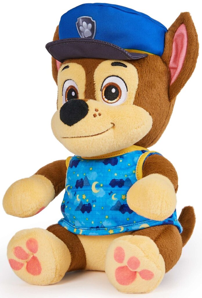 Paw Patrol Voodipatarei pluusist maskott Chase pehme kaisuloom 25 cm hind ja info | Pehmed mänguasjad | kaup24.ee