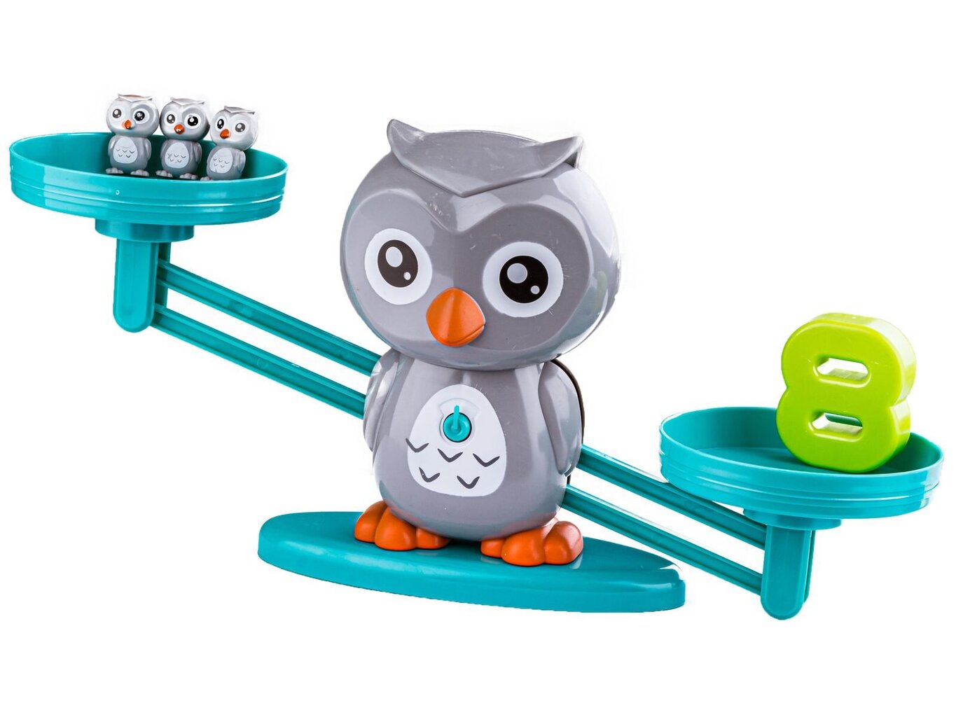 Lugema õppimise mäng - Owl Balance Shuffleboard - Owl Balance цена и информация | Lauamängud ja mõistatused | kaup24.ee