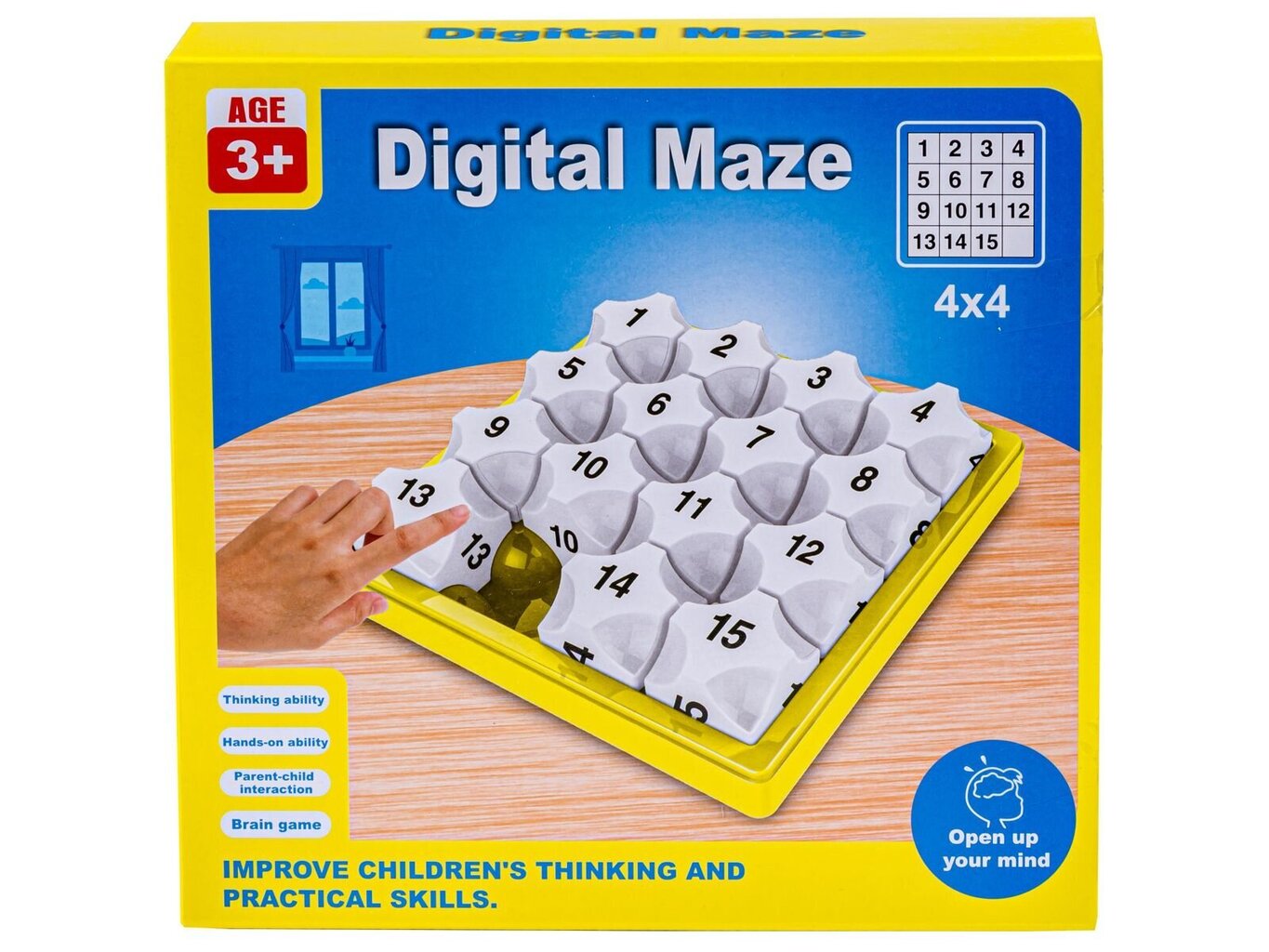 Hariduslike numbrite puzzle mäng DIGITAL MAZE hind ja info | Lauamängud ja mõistatused | kaup24.ee