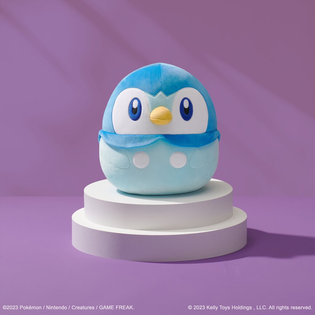 SQUISHMALLOWS Pokemon pehme mänguasi Piplup, 25 cm hind ja info | Pehmed mänguasjad | kaup24.ee