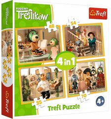 TREFL PUZZLE 4in1 ettevalmistamine palli jaoks 34318 hind ja info | Pusled | kaup24.ee