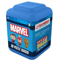 Ластики Marvel S2 3D Puzzle 4,5x6 см цена и информация | Канцелярские товары | kaup24.ee