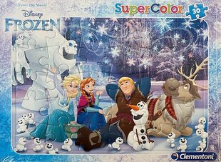 Clementoni Frozen Giant 30 деталей B-рамка PUZZLE цена и информация | Пазлы | kaup24.ee