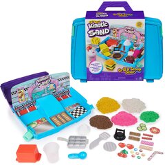 Kinetic Sand plastist Kinetic Sand Kit Case Grill N'Scoop Diner hind ja info | Kunstitarbed, voolimise tarvikud | kaup24.ee