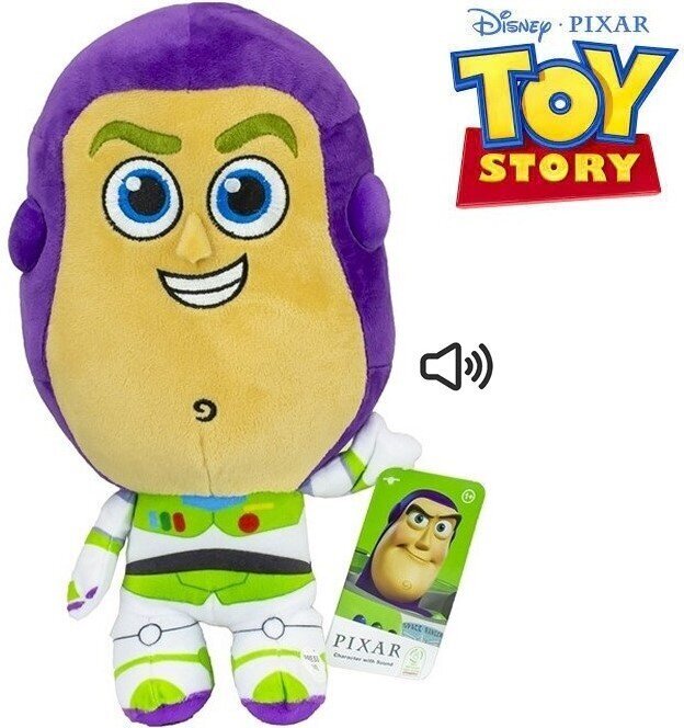 Pehme mänguasi Disney Pixar Toy Story Buzz, 30cm hind ja info | Pehmed mänguasjad | kaup24.ee