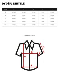 Polosärk meestele Team O/DA758-54088, valge цена и информация | Мужские футболки | kaup24.ee