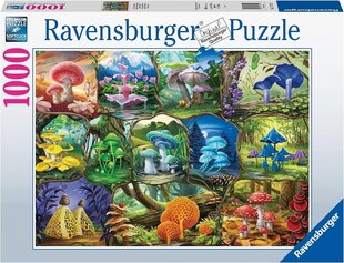 Ravensburger pusle 1000 tk. "Beautiful Mushrooms" hind ja info | Pusled | kaup24.ee