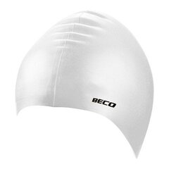 BECO Silicone swimming cap 7390 1 white цена и информация | Шапочки для плавания | kaup24.ee