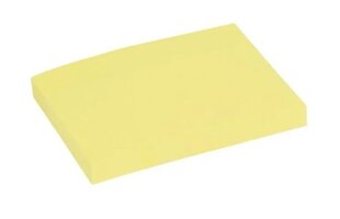 Заметка-лист самоклеющийся 100x75 жёлтый цена и информация | Канцелярские товары | kaup24.ee