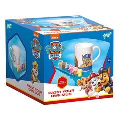 Värvi ise tass Paw Patrol hind ja info | Lauamängud ja mõistatused | kaup24.ee