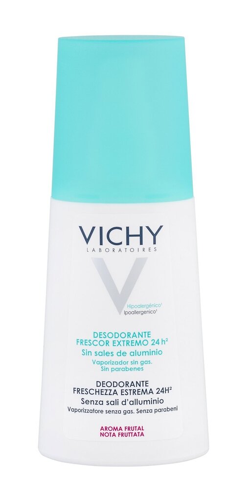 Pihustatav deodorant Vichy Extreme Freshness 100 ml hind ja info | Deodorandid | kaup24.ee