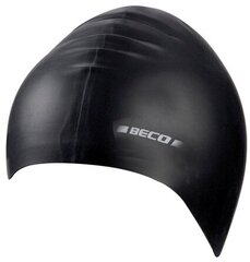 BECO Silicone swimming cap 7390 0 black цена и информация | Шапки для плавания | kaup24.ee