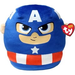 TY Squishy Beanies padi CAPTAIN AMERICA 25 cm hind ja info | Pehmed mänguasjad | kaup24.ee