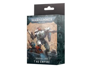 Дополнение к игре Warhammer 40K Datasheet Cards: T'au Empire на английском языке. Datasheet Cards: T'au Empire, 56-02 цена и информация | Настольные игры, головоломки | kaup24.ee