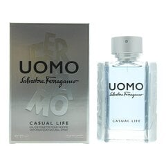 Tualettvesi Salvatore Ferragamo Casual Life EDT meestele 100 ml цена и информация | Мужские духи | kaup24.ee