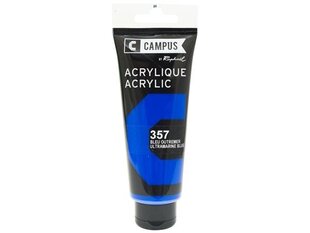 Akrüülvärv Campus 100ml 357 ultramarine blue hind ja info | Kunstitarbed, voolimise tarvikud | kaup24.ee