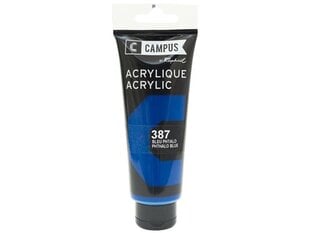 Akrüülvärv Campus 100ml 387 phtalo blue hind ja info | Kunstitarbed, voolimise tarvikud | kaup24.ee