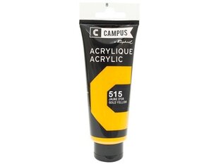 Akrüülvärv Campus 100ml 515 gold yellow цена и информация | Принадлежности для рисования, лепки | kaup24.ee