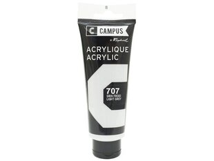 Akrüülvärv Campus 100ml 707 light grey hind ja info | Kunstitarbed, voolimise tarvikud | kaup24.ee