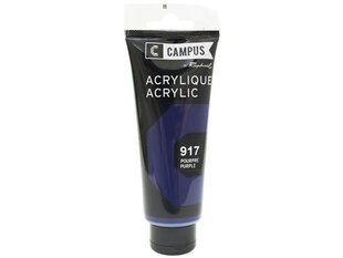 Akrüülvärv Campus 100ml 917 purple hind ja info | Kunstitarbed, voolimise tarvikud | kaup24.ee