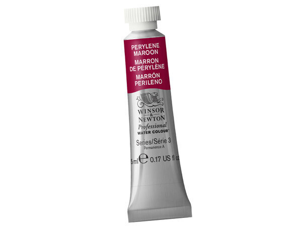 Akvarellvärv W&amp;N Professional 5ml 507 perylene maroon цена и информация | Kunstitarbed, voolimise tarvikud | kaup24.ee