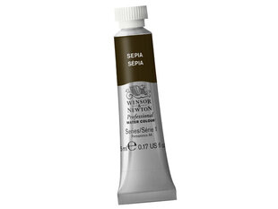 Akvarellvärv W&amp;N Professional 5ml 609 sepia цена и информация | Принадлежности для рисования, лепки | kaup24.ee