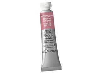 Akvarellvärv W&amp;N Professional 5ml 537 potters pink hind ja info | Kunstitarbed, voolimise tarvikud | kaup24.ee