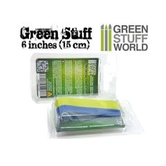 Green Stuff World 9004 - Green Stuff шпаклевка, (15cm) цена и информация | Принадлежности для рисования, лепки | kaup24.ee