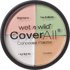 Näo kontuurpalett Wet n Wild Cover All 6,5 g hind ja info | Jumestuskreemid, puudrid | kaup24.ee