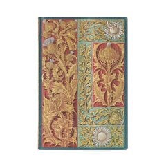 Märkmik joontega, Paperblanks Wild Thistle Mini Flexi hind ja info | Vihikud, märkmikud ja paberikaubad | kaup24.ee