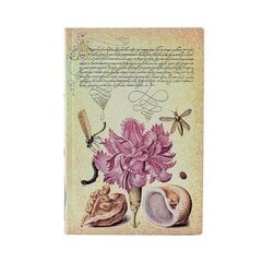 Блокнот в линию Paperblanks Pink Carnation Mini Flexi цена и информация | Тетради и бумажные товары | kaup24.ee