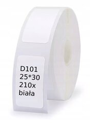 .NIIMBOT etiketid kleebised D101 25*30mm 210tk jaoks hind ja info | Kirjatarbed | kaup24.ee