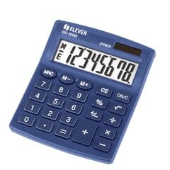 Kalkulaator Eleven SDC-805NR lauale sinine 10/120 цена и информация | Канцелярские товары | kaup24.ee
