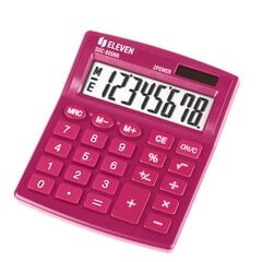 Kalkulaator Eleven SDC-805NR lauale roosa 10/120 цена и информация | Канцелярские товары | kaup24.ee