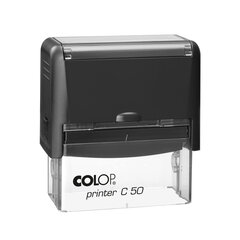 Tempel COLOP Printer C50, must korpus, värvitu alus (1 tk.) hind ja info | Kirjatarbed | kaup24.ee