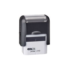 Tempel COLOP Printer C10, must korpus, punane padi (1 tk.) hind ja info | Kirjatarbed | kaup24.ee