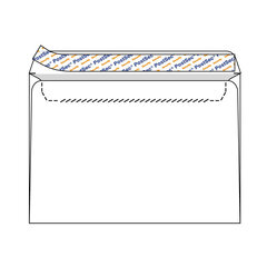 Конверты POSTSEC, C4, 229 х 324 мм, 500 шт. (1 упаковка) цена и информация | Канцелярские товары | kaup24.ee