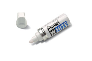 Püsimarker Pentel Tool Paint White, 3 mm, 1x valge (1 tk.) hind ja info | Kirjatarbed | kaup24.ee