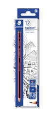 Карандаш STAEDTLER TRADITION 3B (2 шт.) цена и информация | Канцелярские товары | kaup24.ee