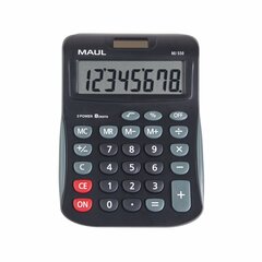 Lauakalkulaator MAUL MJ 550, juunior, 8 numbrit (1 ühik) hind ja info | Kirjatarbed | kaup24.ee