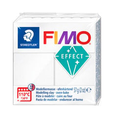 Моделирующий FIMO EFFECT, 57 г, прозрачный белый (2 шт.) цена и информация | Канцелярские товары | kaup24.ee