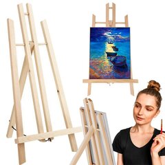 Maalimislaud Artmaker kolme jalaga puidust 50cm hind ja info | Kunstitarbed, voolimise tarvikud | kaup24.ee