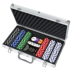 Pokkerikomplekt kohvris Spinmaster Game Poker, 6065367 hind ja info | Hasartmängud, pokker | kaup24.ee